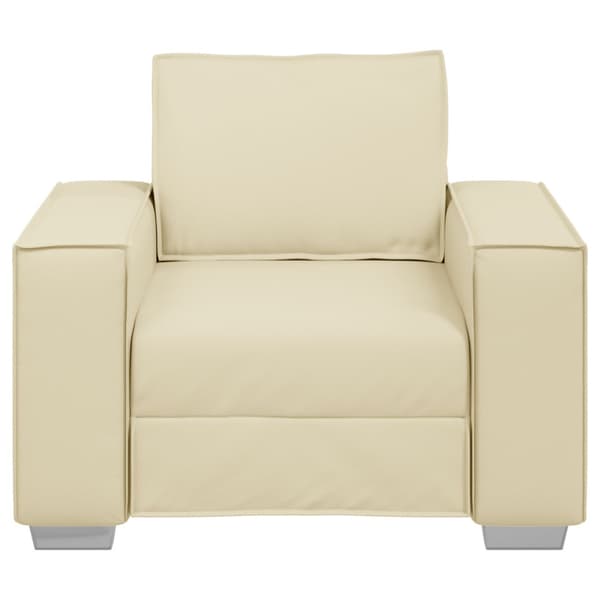 Soffstol Kräm 100 cm Konstläder