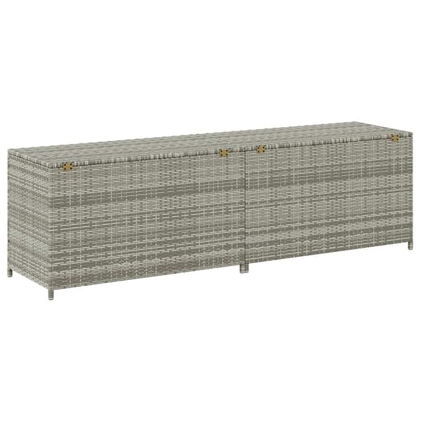 Dynbox konstrotting 200x50x60 cm grå