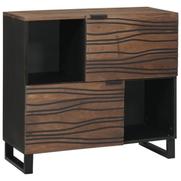 Sideboard 80x33.5x75 cm Massivt trä Mango