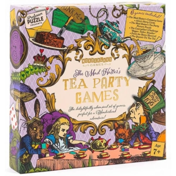 Mad Hatter's Tea Party Games Set