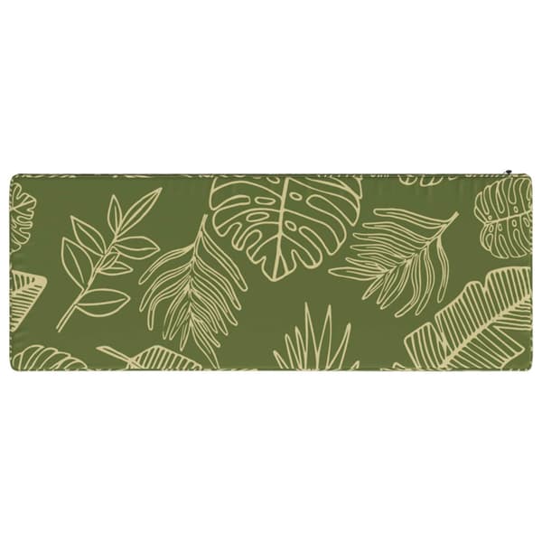 1-delad Bänk Kudde VUGHT 100% Polyester Bladdesign