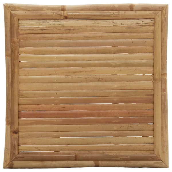 Fällbart trädgårdsdining set 3 st Naturlig Bambu