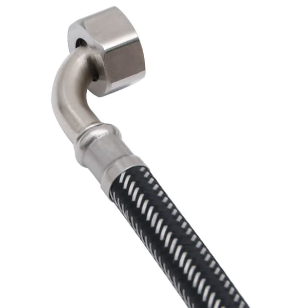 Vattenpost 80 cm rostfritt stål rund