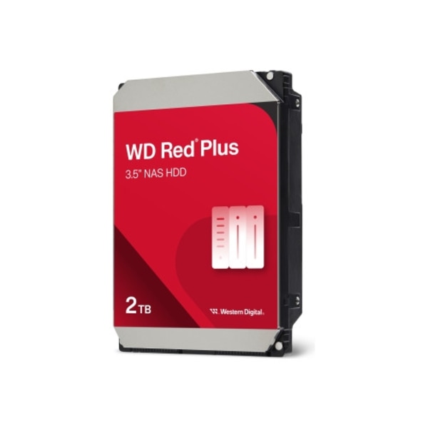 WD Red WD20EFPX - hårddisk - 2 TB - SATA 6Gb/s