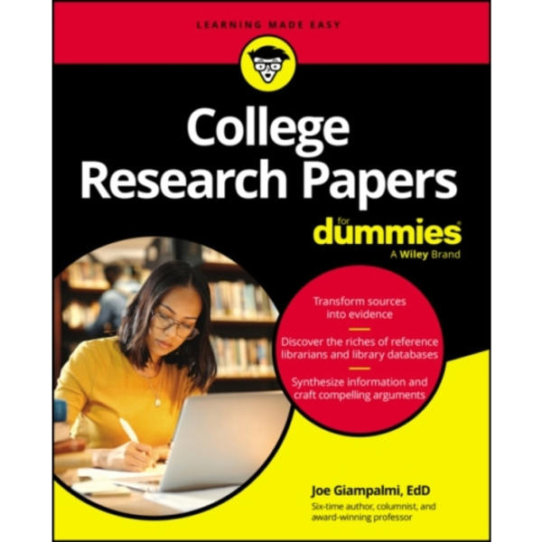 College Research Papers For Dummies (häftad, eng)