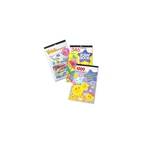 Stickers sorterade motiv 1900st