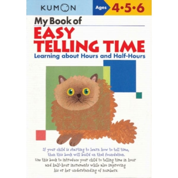 Kumon My Book of Easy Telling Time (häftad, eng)