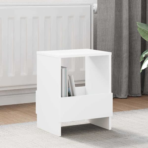 Tidningshylla Vit 35 x 30 x 45 cm