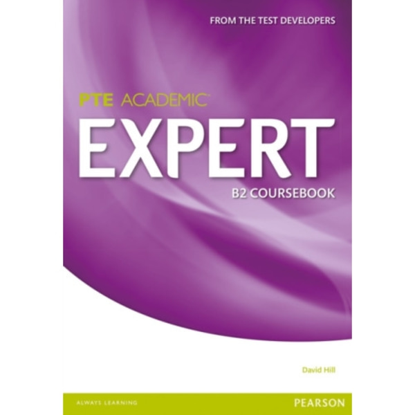 Expert Pearson Test of English Academic B2 Standalone Coursebook (häftad, eng)