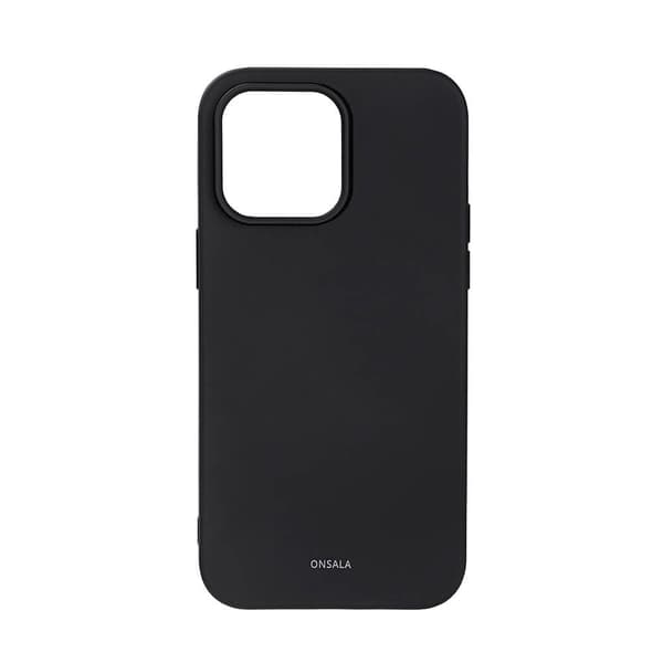 Backcover Silicone iPhone 14 Pro Max 6,7" Black