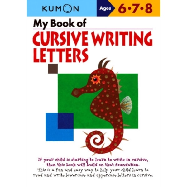 Kumon My Book of Cursive Writing Letters (häftad, eng)