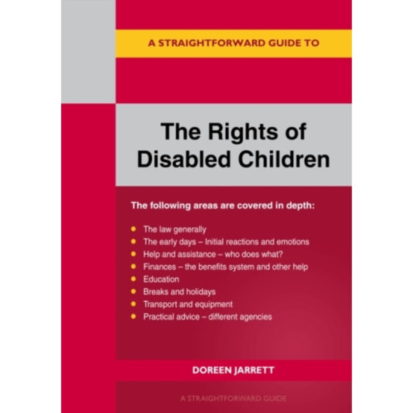The Rights Of Disabled Children (häftad, eng)