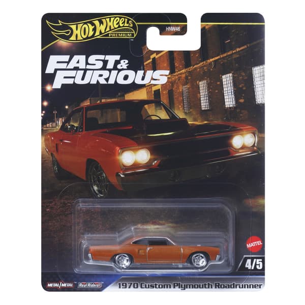 Hot Wheels Premium Fast & Furious 1:64 Sort.