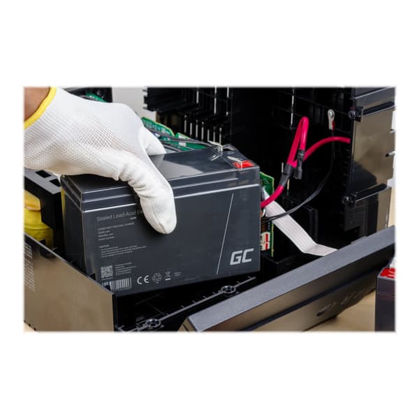 Green Cell AGM batteri - Bly-syra