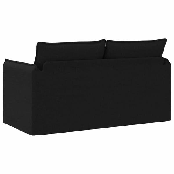 Soffa Svart 156 x 82 x 85 cm tyg