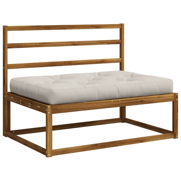 Pallkudd VIANEN 100% Polyester Vit 120 x 80 x 12 cm
