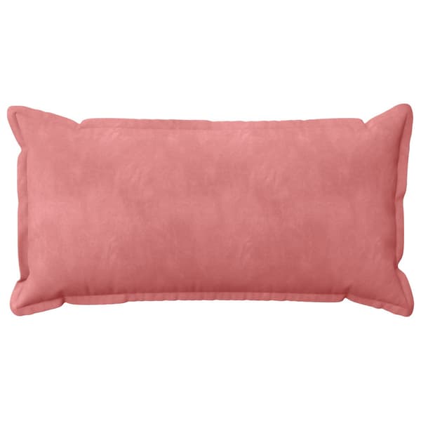 Kuddöverdrag 6 st HOUTEN Rosa 40 x 80 cm Sammet