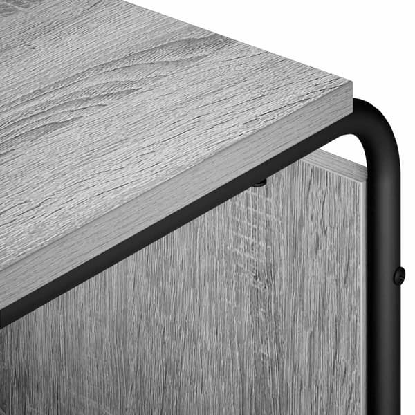 Sideboard Grå Sonoma 93.5 x 37.5 x 64.5 cm Konstruerat trä