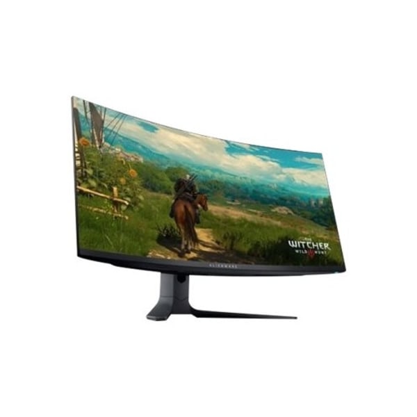 Alienware 34 Gaming Monitor AW3423DWF - OLED-monitor - böjd - 34.18" - HDR Svart