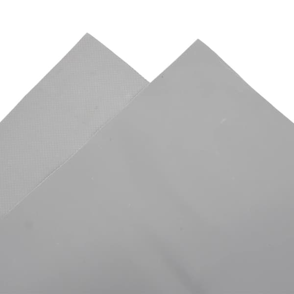 Presenning grå 1x2,5 m 650 g/m²