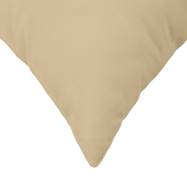 Kuddöverdrag 6 st HEERLEN Beige 40 x 80 cm Polyester