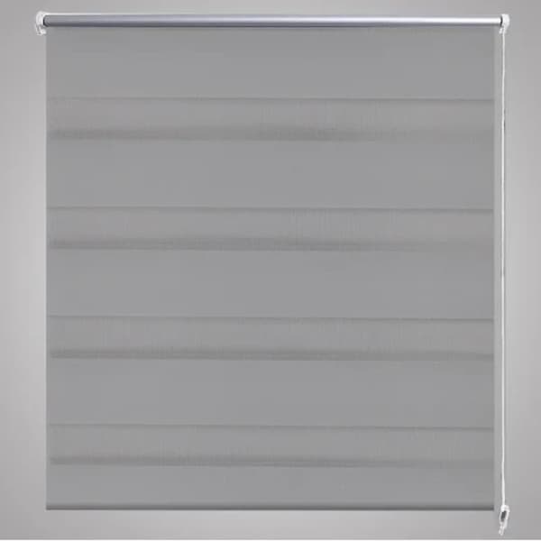 Zebragardin 80,9x150 cm Tygbredd 76,7 cm grå