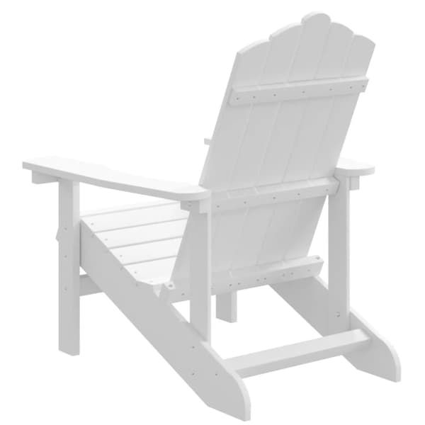 Adirondackstol HDPE vit