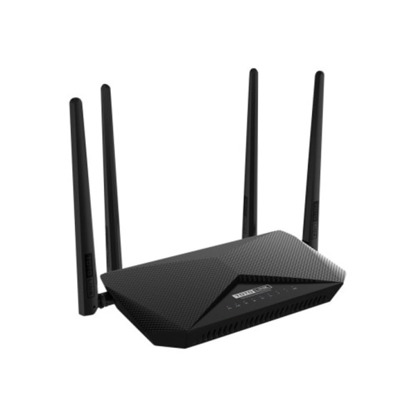 Totolink A3002RU_V3 - trådlös router - Wi-Fi 5 - skrivbordsmodell Svart