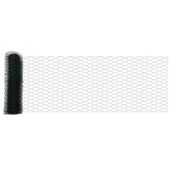 Hexagonstängsel Grön 0,8 x 100 m PVC
