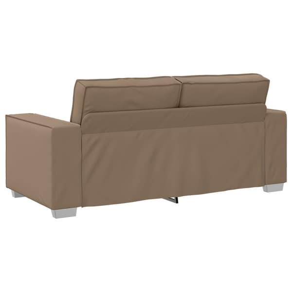Tvåsitssoffa Cappuccino 180 cm Konstläder