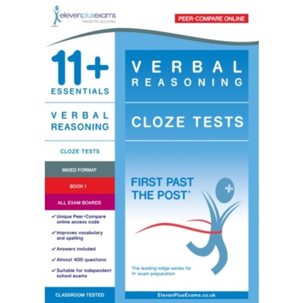 11+ Essentials Verbal Reasoning: Cloze Tests Book 1 (häftad, eng)