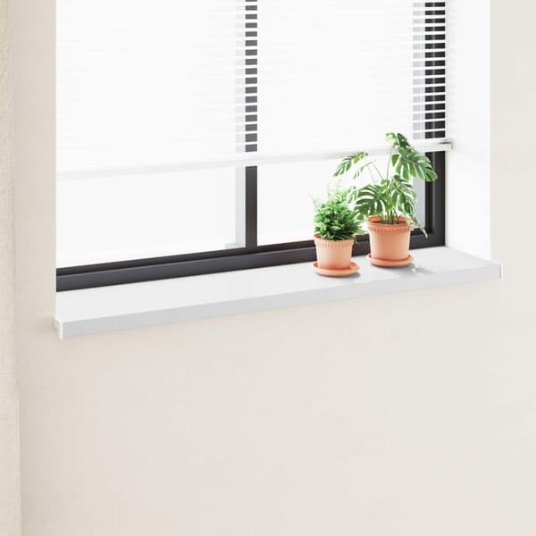 Fönsterbräda Vit 160 x 30 x 4,5 cm PVC