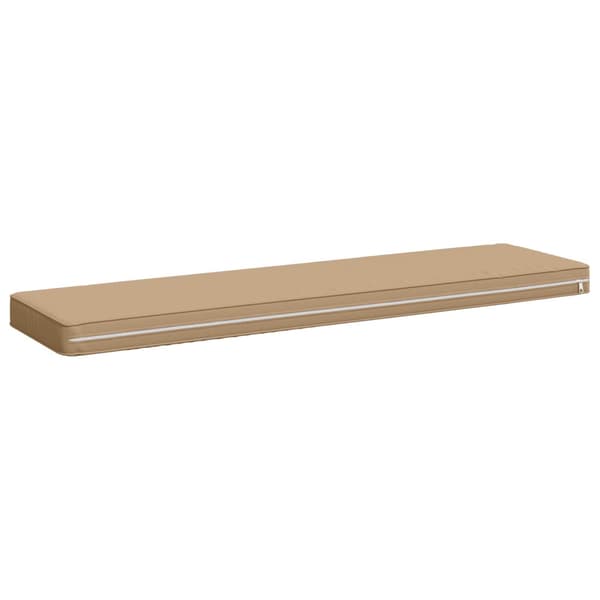 1-delad Bänk Kudde VUGHT 100% Polyester Sand 110 x 30 x 5 cm