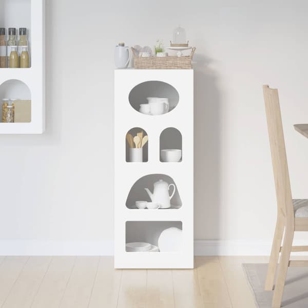 Sideboard Vit 40 x 35 x 100,5 cm Konstruerat trä