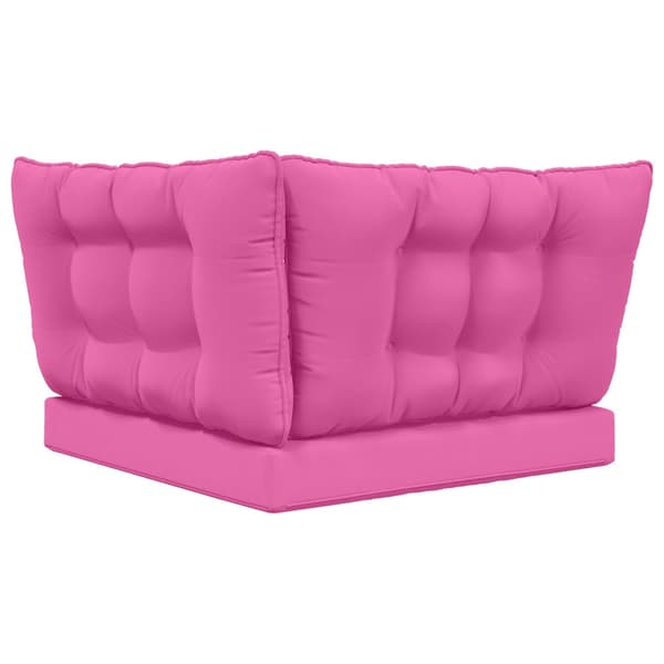 Utomhus Soffa Kudde 3 pcs Rosa Polyester