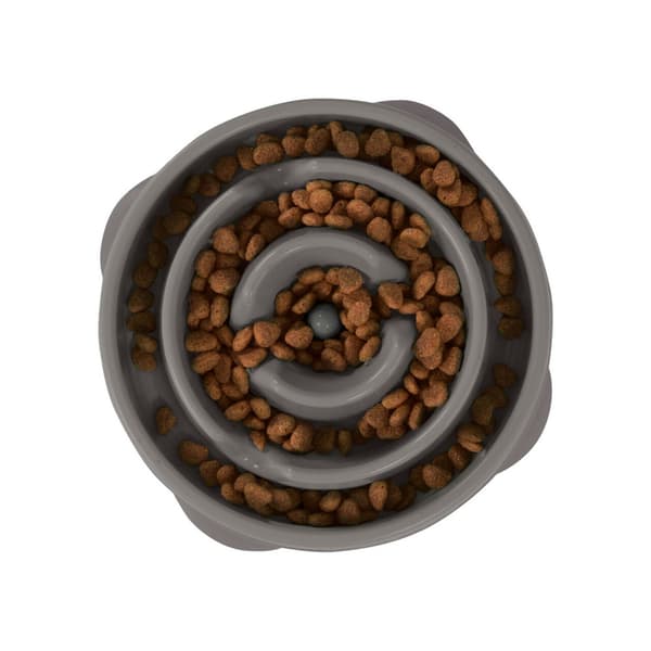 Outward Hound Fun Feeder Medium Grå 20,5x5cm