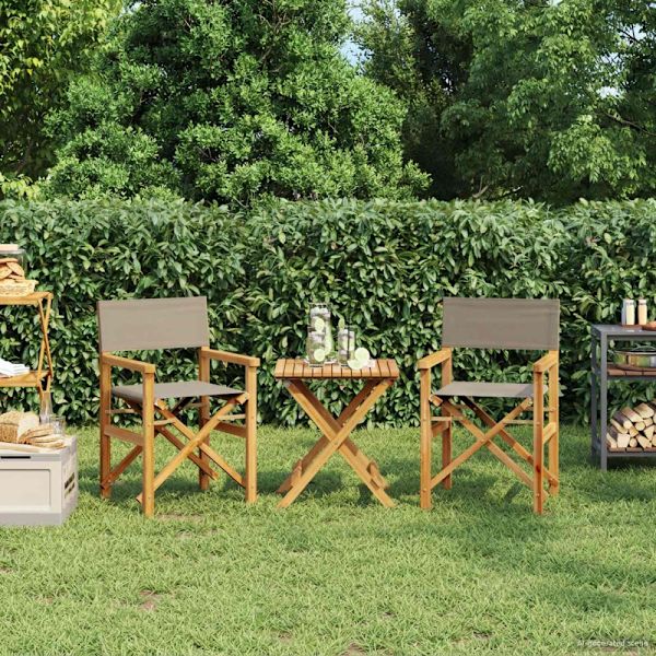 Matstol 56 x 54 x 87 cm 100% Polyester Solid-Teak