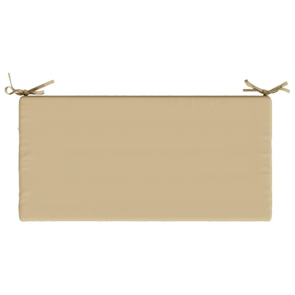 Bänk kudde SOEST 100% Polyester Beige 60 x 40 x 5 cm