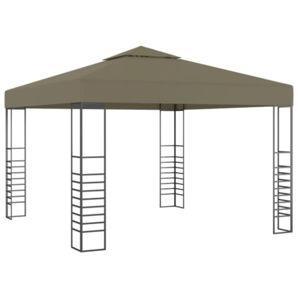 Paviljong 3x3 m taupe 180 g/m²