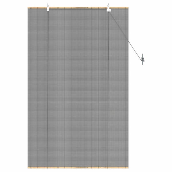 Rullgardin Grå 80 x 160 cm Bambu