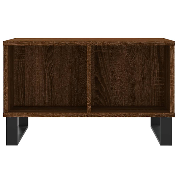 Soffbord brun ek 60x50x36,5 cm konstruerat trä