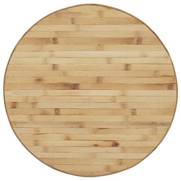 Fällbart trädgårdsdining set 3 st Naturlig Bambu