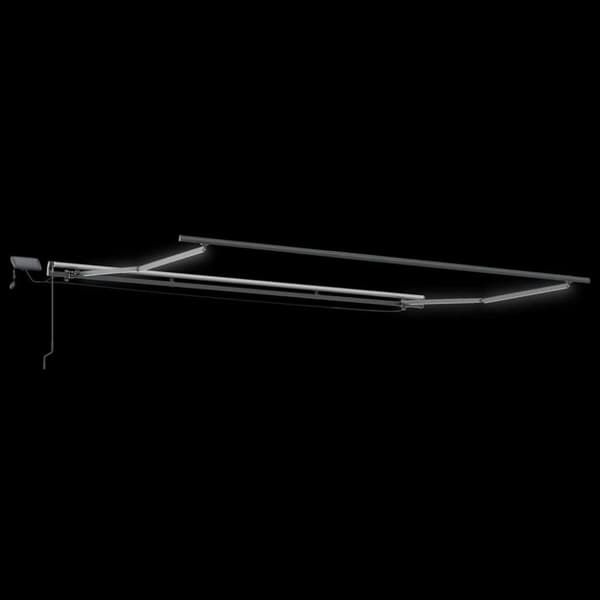 Markisram Antracit 4,5 x 2,5 m Aluminium