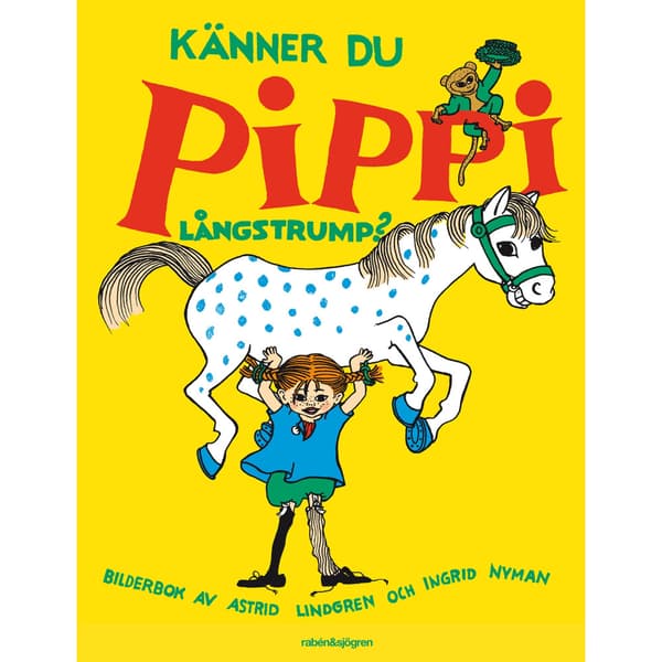 Känner du Pippi Långstrump? (inbunden)