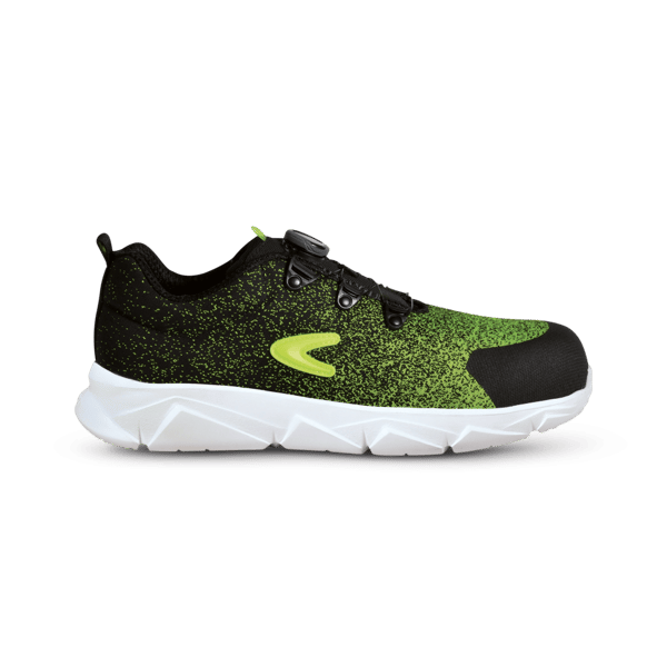 Fantastic Safety Shoe Black/green Unisex