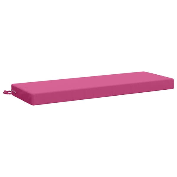 Bänk kudde SOEST 100% Polyester Rosa 100 x 40 x 8 cm