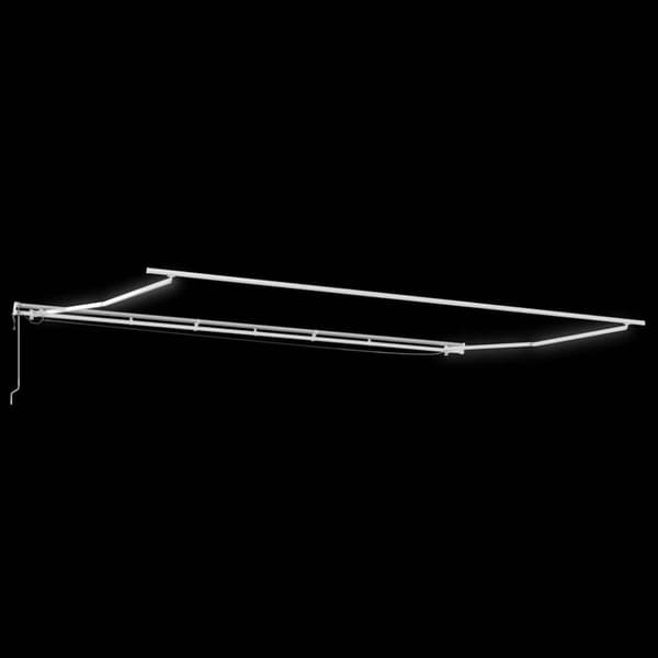Markisram Vit 600 × 300 cm Aluminium