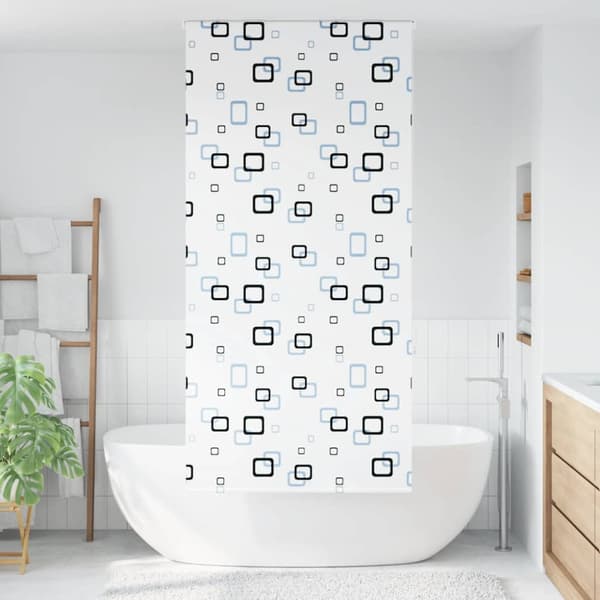 Rullgardin för dusch 110x240 cm tyg bredd 106 cm