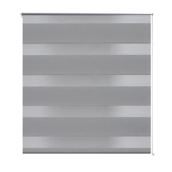 Zebragardin 80,9x150 cm Tygbredd 76,7 cm grå