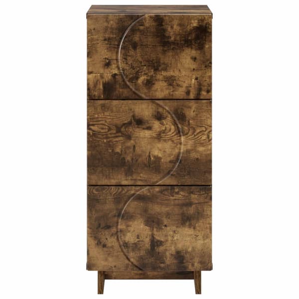 Sideboard Rökt ek 33,5 x 34,5 x 75 cm Konstruerat trä